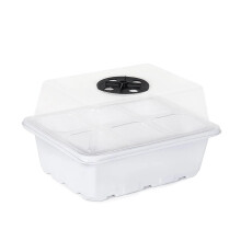 Seed Trays 6/12 Holes Seed Starter Tray Humidity Dome Succulent Propagation Germination Tray Color A1 For Plants