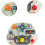 Steering Wheel Play and Learning Board for Toddlers 3
