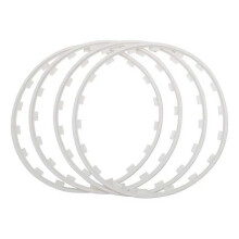 Car Wheel Rim Protector for 3er GT F34 335i 340i 20132019 Nylon Wheel Protection Ring AntiScratch Hub Guard White 16Inch