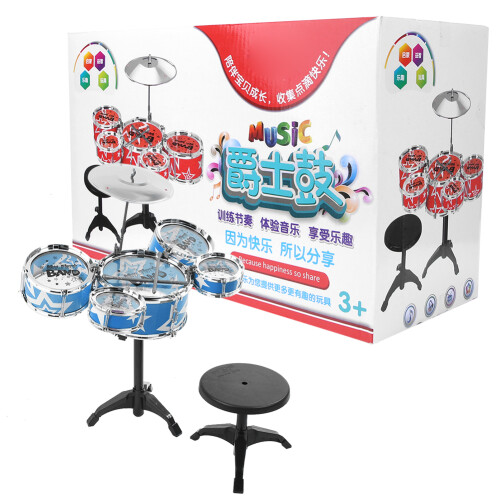 Simulation Jazz Drum Set Musikinstrument Spielzeug