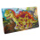 Dinosaurier-Puzzle aus Holz, Alphabet- und 2