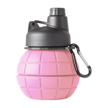 BPA Free Collapsible Water Bottle, Leak Proof Portable Drinking Solution, Ideal Birthday Gift For Kids, Easy Wash & Dishwasher Safe, Multiple Colo