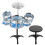 Simulation Jazz Drum Set Musikinstrument Spielzeug 4
