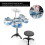 Simulation Jazz Drum Set Musikinstrument Spielzeug 7