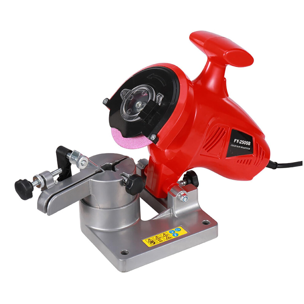 Electric Chainsaw Sharpener 250W Speed Chain Grinder 035 Degree Adjustable Angle Mountable For 11.522 Inch Chains Ref: 7946 9323874490175