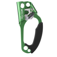 Ascendedor manual para cuerda de 8~13 mm, aleación de aluminio y magnesio de aviación, ligero, de alta resistencia, con diseño de trinquete y