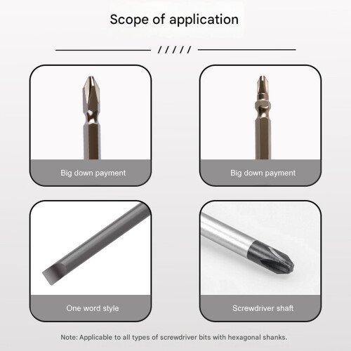 Magnetizers Sleeves Enhances Screwdriver Bit Hold-Mixed colors 2