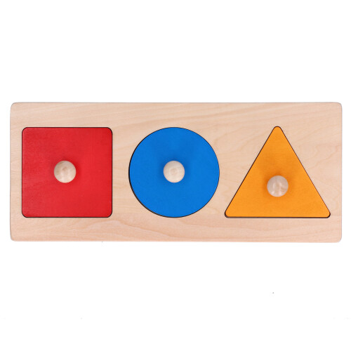 Holz Geometrische Passenden Bord Farbe Form