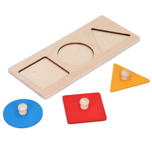 Holz Geometrische Passenden Bord Farbe Form 2