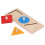 Holz Geometrische Passenden Bord Farbe Form 8