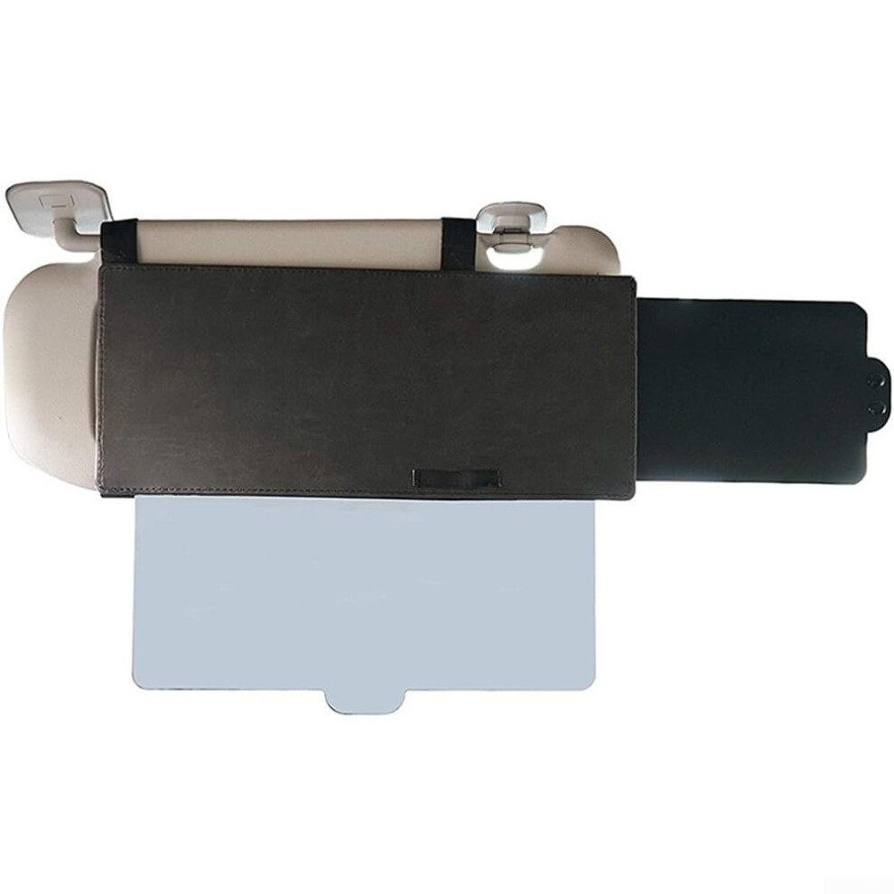 Car Sun Visor Extender With Maximum Glare Reduction, Retractable Lens And Dualclip Stability 9339159718919