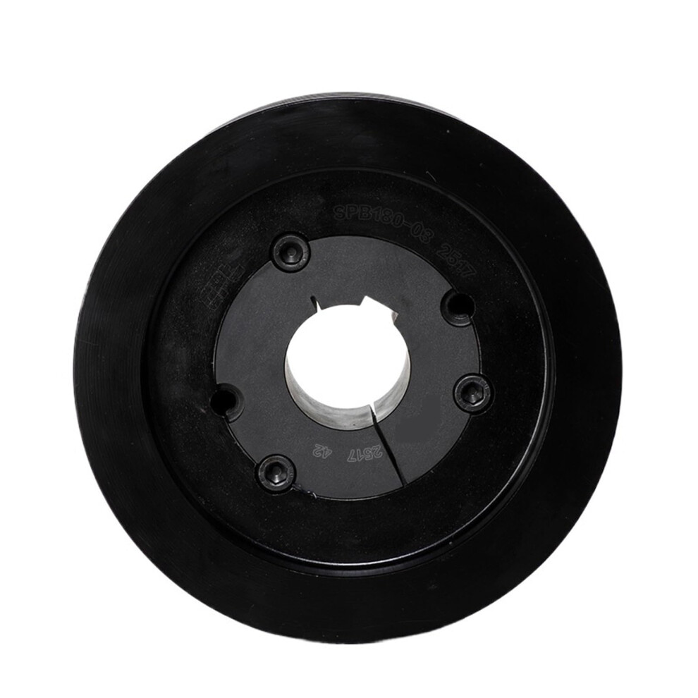Vtype Timing Pulley Three Groove 187Mm Outside Diameter 180Mm Pitch Diameter Bore 38Mm 2517 Bushing 1 Pc 9119770151759