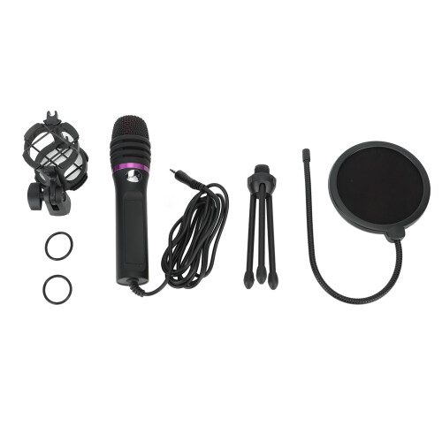 Ευέλικτο μικρόφωνο USB για παιχνίδια, podcasting και online συναντήσεις, εύκολο στη χρήση,