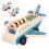 Kleinkinder Holz Flugzeug Spielset Air Passagier 11
