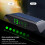 Solar Powered Car Clock Noctilucence Electronic Dashboard Timepiece Temperature Date Display For Auto Enthusiasts Ref: 5384 2