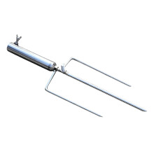 Puntale per ombrellone da esterno, antivento, resistente alla corrosione, struttura robusta, supporto in metallo resistente, supporto per ombrellone