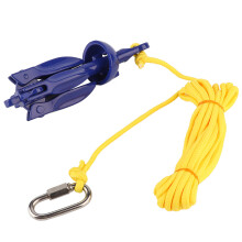 Kit de anclaje de alta resistencia para kayak, ancla plegable de aleación de aluminio, bolsa de almacenamiento portátil, diseño inteligente de