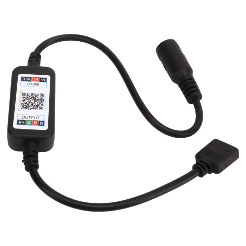 Dc5V12V24V RGB, controllo tramite app per smartphone per strisce LED da 5V e strisce LED da 5-24V, mini controller LED con controller LED Bluetooth, 2