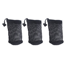 Nylon netzak voor golfballen, lichtgewicht nylon netzak, stevige, vochtbestendige opbergtas met verstelbaar trekkoord voor golf, tafeltennis en