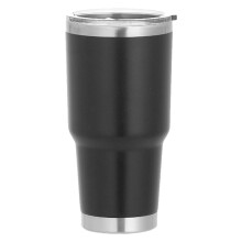 Isolierbecher für Outdoor-Aktivitäten, Edelstahlbecher mit doppelwandiger Vakuumisolierung, pulverbeschichtete Oberfläche, leicht zu reinigen,