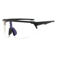 Photochromic Glasses With Adaptive Lens Tech UV400 AntiScratch Cycling And Night Riding AntiSlip Nosepad Black Frame