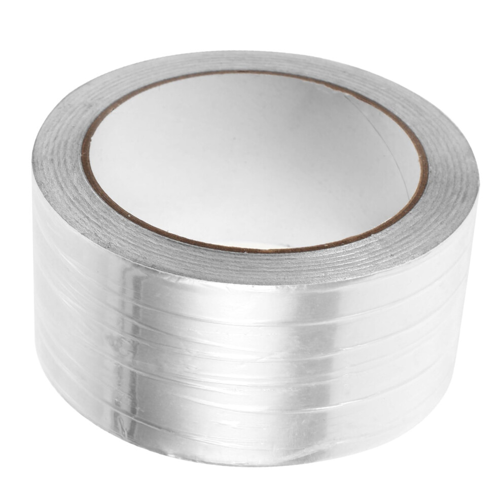 1Roll Aluminum Foil Tape Selfadhesive Insulation Tape For Temperature Applications For Pipe Protection Electrical Applications 9119770153753