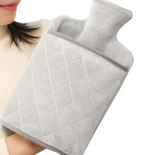 Compagno ideale per la notte: borsa dell'acqua calda di alta qualità, dal design unico con rivestimento morbido per un sollievo multifunzionale dal