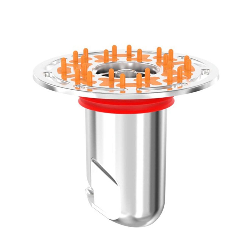 Closing Floor Drain Hair Catcher Silicone Filter Anti Blocking Floor Strainer Bathroom Shower Drain Toilet Sewer Cores 9339159719428