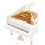 Spieluhr, Mini-Retro-Klassik-Klavier, drehbar, 2