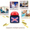 Interactive Trivia System For Family Game Night, PlugAndPlay MultiPlayer Buzzer Set 5