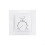 Manual Temperature Controller 230V AC 50/60Hz 16A With External Sensor For Floor Heating White 1