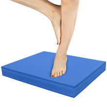 Almohadilla de equilibrio extragrande para yoga y pilates. Fortalece el tronco y mejora el equilibrio. Cojín antideslizante de espuma de celda