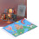 1:12 puppenhaus Cartoon Teppich Tragbare Miniatur 12