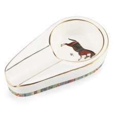 Stylish Waterproof Ashtray, Hot Resistant Ceramic, Non-Slip Design For Stability, Elegant Style, Portable And Compact, Perfect For Indoor And Outdoor