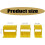 3Piece Multifunctional Tape Dispenser for Various Tape Sizes for Efficient Cutting and Easy Handling Ref: 3454 3