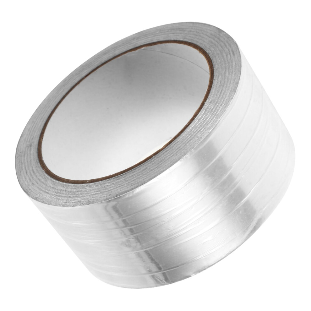 1 Roll Selfadhesive Aluminum Foil Tape Heatresistant Metal Tape For Sealing Insulation Versatile Use At Home 9001264310776