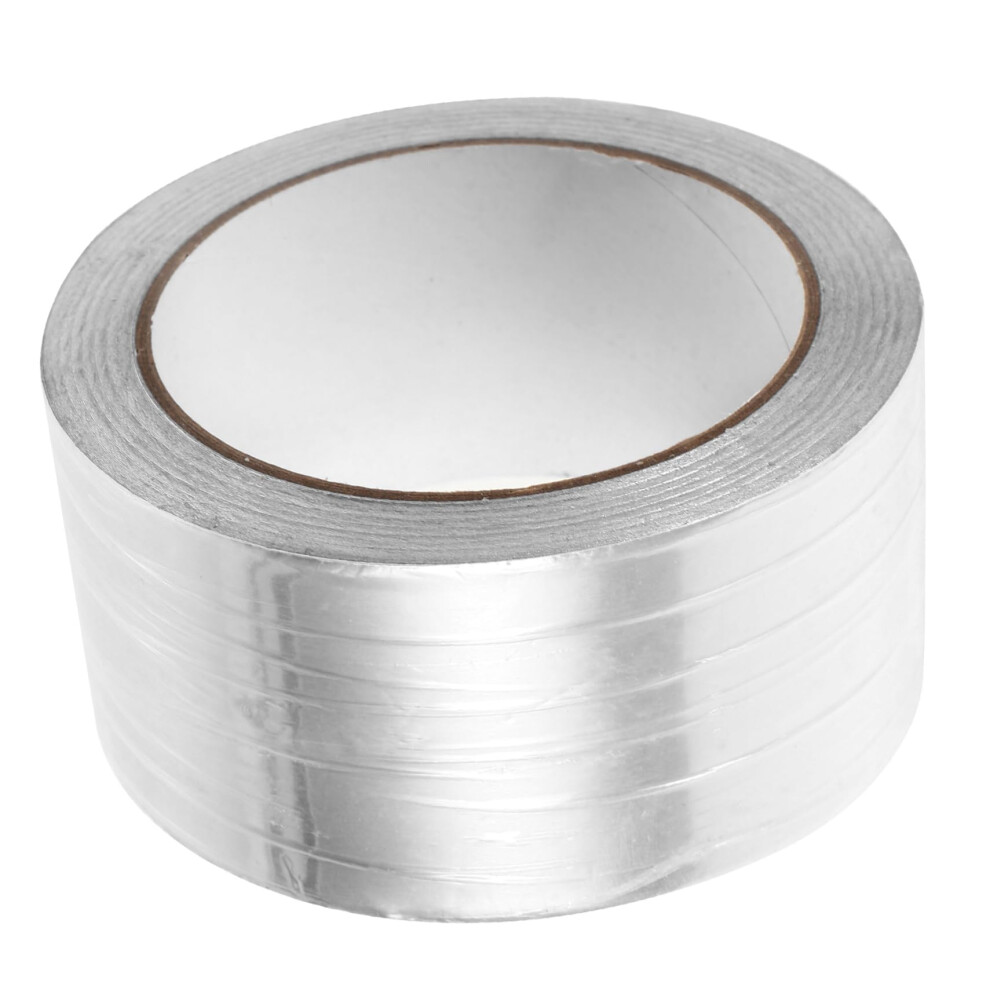 1 Roll Aluminum Foil Tape Roll Selfadhesive Aluminum Foil Tape For Insulation Electrical Repairs Heat Resistant Wide Versatile Application 9001264310875