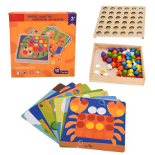 Passende Mosaik-Stecktafel-Spielzeuge,