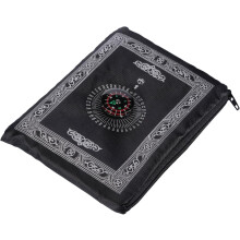 Orientação em Suas Mãos, Tapete de Oração Islâmico, Bússola com Localizador de Qibla para Direção, Tapete de Oração Impermeável para