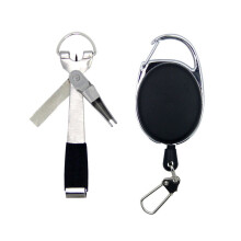 Accessorio da pesca di alta qualità, combo retrattile per annodamento rapido Zinger, impugnatura antiscivolo