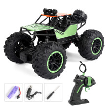 Monster Trucks 4WD Off Road Carro de Controle Remoto Todo Terreno Veículo Elétrico com Controle Remoto de 2.4GHz e Bateria de Alta Capacidade para