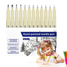 Fine Art Drawing Pencils, Fine Point Ink Markers, Ergonomic Supplies for Kids Students