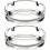 Στρογγυλή Σταχτοθήκη για Γραφείο στο Σπίτι, Διαφανή Σταχτοδοχεία από 7