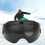 Γυαλιά σκι για χειμερινά σπορ, γυαλιά snowboard σχεδιασμού OTG με εναλλάξιμο φακό 5