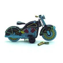Wind Up Toy Tin Toy MS365 Motorcycle Nostalgic Theme Creative Children's Gift for Boys Girls ParentChild Interaction