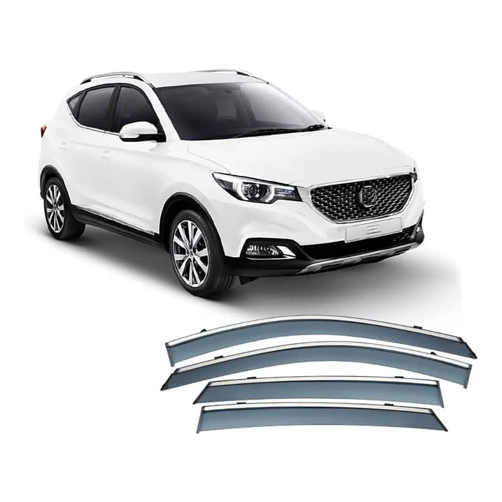 Car Window Visor Rain Guard For Mg Zs 2017+ Side Deflectors Rain Protection Noise Reduction 9323874491288