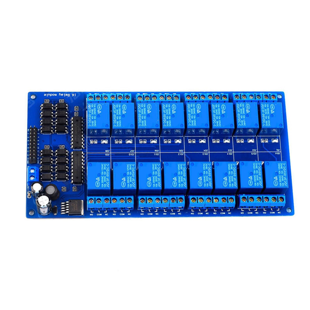 5V/12V/24V Microcontroller Interface For Power Relays Shield 16Channel Relay Module Board 9001264312657