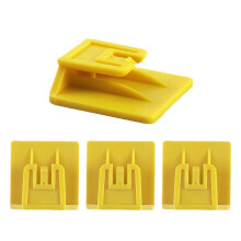 4pcs Adhesive Telepass Holder for Windshield - Toll Payment Clip Support for Cars & Vehicles