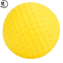 Resin PU gummiskum golføvelsesballer Myke golfballer med begrenset bane for innendørs og bakgårds svingøvelse Elastiske rebounding slitesterke