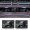 Rectangular Car Dashboard Clock Quartz Precision Timekeeping Clear Display with Vent and Adhesive Mount 4